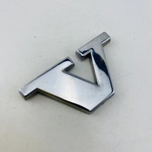 1998-2000 Volvo V70 Emblem Logo Letter Badge Gate Hatch Rear Chrome OEM E44V-1 - Picture 1 of 6