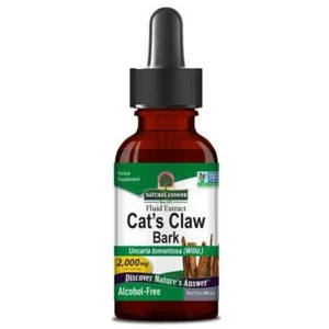 Nature's Answer, Corteza de uña de gato, sin alcohol, 2.000 mg, 60 ml - Imagen 1 de 1