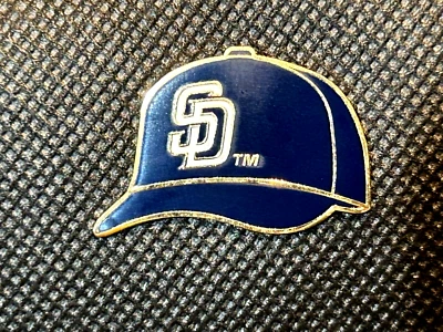 San Diego Padres Logo Hat / Lapel Pin MLB ~ T1 - Image 1 of 2