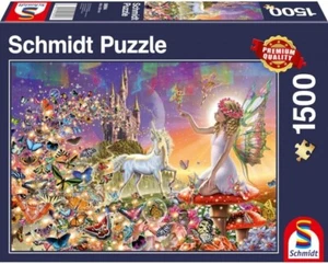 NEW Schmidt Jigsaw Puzzle 1500 Pieces 58994 Fairyland - Foto 1 di 2