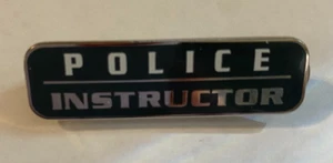 INSTRUCTOR DE POLICÍA Prendedor Solapa de Encomio Premio al Mérito Bar Citación Policial - Imagen 1 de 3