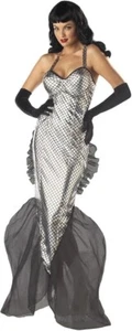 Costume Mystic Mermaid Gothic Ariel Sea Siren Greek Goddess Womens Small 6-8 - Picture 1 of 10