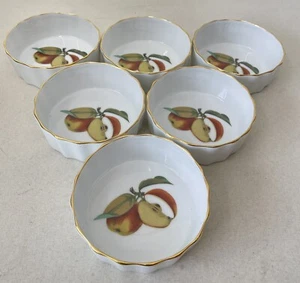 6er Set Royal Worcester Ofen zu Geschirr 4" Geschirr - Bild 1 von 5