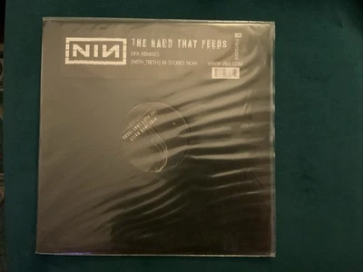 Nine Inch Nails Hand That Feeds DFA Remixes Vinyl 12” Promo With Teeth NM - Image 1 of 2