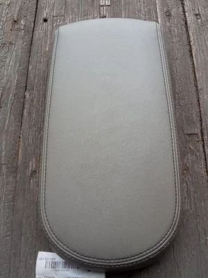 Reposabrazos de almacenamiento delantero Ford Taurus X 2008-09 cuero negro **solo tapa de consola** Foto 1 de 4