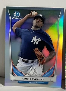 Luis Severino Refractor RC  2014 Bowman Chrome Free Shipping - Picture 1 of 2