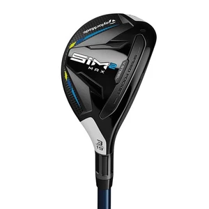 LEFT HANDED TAYLORMADE SIM2 MAX RESCUE 4 HYBRID GRAPHITE REGULAR STANDARD - Picture 1 of 1