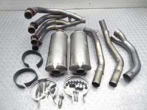 2004 04-06 Yamaha YZFR1 R1 Arata Full Exhaust Muffler Header Manifold Pipe Lot - Picture 1 of 23