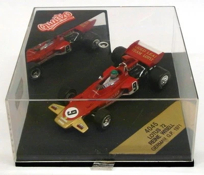 Quartzo 1/43 Scale F1 Model Car 4045 - Lotus 72 German GP 1971 - R.Wisell - Image 1 of 2