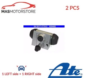 DRUM WHEEL BRAKE CYLINDER PAIR REAR ATE 243217-17193 2PCS A FOR TOYOTA AYGO - Picture 1 of 5