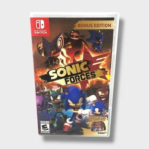 Sonic Forces Bonus Edition (Nintendo Switch, 2017) Estuche y Juego - Probado - Imagen 1 de 6