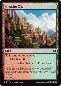NM Foil Land - Omashu City: Avatar: The Last Airbender - Picture 1 of 1