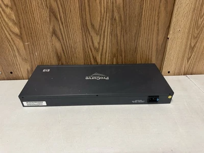 HP ProCurve J9028B 1800-24G 24-Port Managed Gigabit Ethernet Switch w/Rack Ears - Image 1 of 4