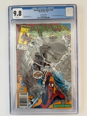 Комиксы Marvel Amazing Spider-Man No328 Newsstand CGC 9.8 McFarlane (1990) - Изображение 1 из 2