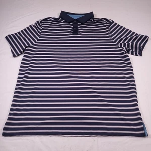 Rhone Herren Polo L blau Athleisure Sport Golf Freizeit Stretch Komfort 101592 - Bild 1 von 13