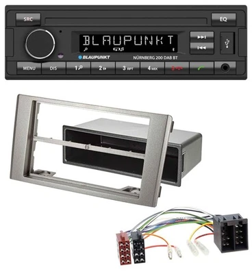 Blaupunkt USB DAB MP3 Bluetooth Autoradio für Iveco Daily (2006-2014) silber - Bild 1 von 4