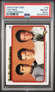 1979 Star Trek #78 THE FINAL FRONTIERSMEN Nimoy Shatner Kelley PSA 8 NM-MT - Picture 1 of 2