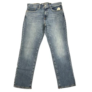 NWT Nautica Men's Original Relaxed Straight Stretch Denim Jeans Medium Blue Wash - Picture 1 of 11