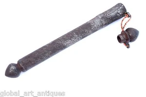 Mughal Iron Engraved Beautiful Work Paper Scroll Message/Farmaan Holder. G3-47 - Picture 1 of 9