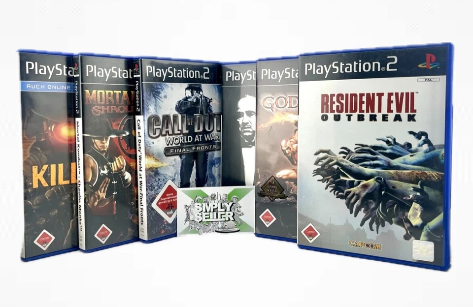 ⚡🎮 PlayStation 2 PS2 USK18 GTA CoD Medal of Honor Silent Hill Resident Evil 🎮⚡ - Bild 1 von 1