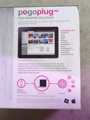 POGOPlug Pro  File Sharing Solution  USB 2.0 Unlimited File Storage - Image 1 of 4