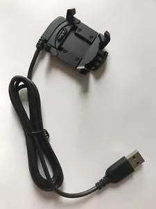 Cargador de cable USB original Garmin para reloj GPS Fenix 3 HR D2 Bravo Quatix 3 - Imagen 1 de 10