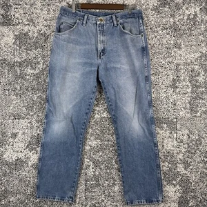 Wrangler Regular Fit Blue Jeans Mens 36 X 30 (Actual 34 X 29) - Picture 1 of 14