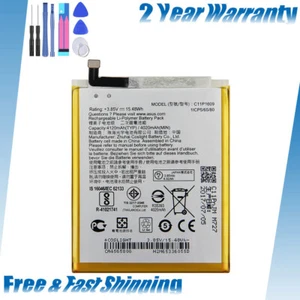 FOR ASUS C11P1609 BATTERY ASUS Zenfone 3 Max ZC553KL X00DD/4120MAH + TOOLS - Picture 1 of 8