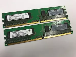 2GB (2X1GB) DDR2 800 Non-ECC UDIMM Desktop Memory - Picture 1 of 1