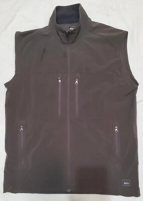 REI Endeavor Green/Grey Lightweight Full Zip  Vest Men's Medium - Image 1 of 4