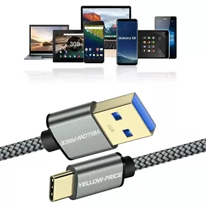 Cable USB C de carga rápida PD 60W para Galaxy S25/S24/S23/S22/S21/S20+ Ultra 5G EE. UU. - Imagen 1 de 15