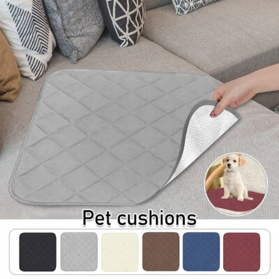 2pc Pet Mat Anti Slip Seat Cushion Absorbable Seat Cover Sofa Wheelchair Seat  - Image 1 of 4