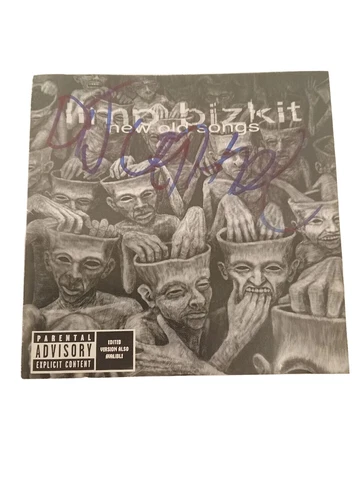 SIGNED LIMP BIZKIT NEW OLD SONGS CD RARE Cover