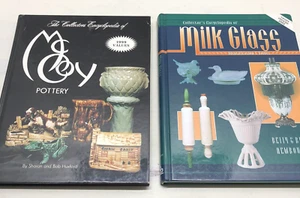 The Collector's Encyclopedia of McCoy Pottery by Huxford / Milk Glass Newbound - Picture 1 of 15