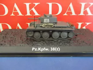 Die cast 1/72 Modellino Carro Armato Tank Pz.Kpfw. 38(t) 833 22 Pz. Div. Crimea - Foto 1 di 5