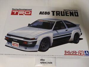 Aoshima 1/24 The Tuned Car Series No.29 TRD AE86 Trueno N2 Specification 1985