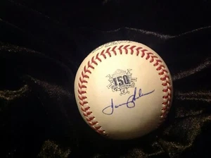 Tommy Helms Cincinnati Reds Autograph 150th Anniversary OMLB Ball Signed - Picture 1 of 3