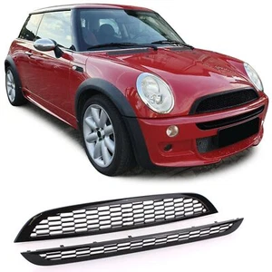 Sport Kühlergrill Set für Haube + Stoßstange für Mini R50 R53 One Cooper 01-06 - Picture 1 of 10