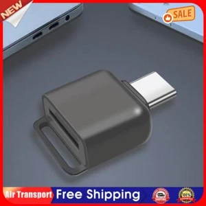 Zinc Alloy Type C Micro SD/TF Card Reader Durable USB C Memory Reader Adapter AU - Photo 1 sur 12