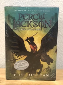 NEW SEALED DISNEY HYPERION PERCY JACKSON AND THE OLYMPIANS PAPERBACK BOOK SERIES - Picture 1 of 10