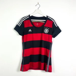 Adidas DFB Deutschland Fußballtrikot Gr.L Damen 2014/15 Kurzarm Schwarz Vintage - Bild 1 von 7