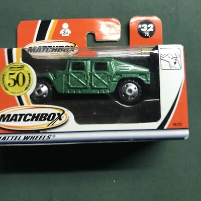 NEW - Matchbox MB69 HUMMER  50 Th  Anniversary In Green New In Box - Image 1 of 4