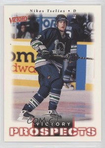 1999-00 Upper Deck Victory Victory Prospects Nikos Tselios #373