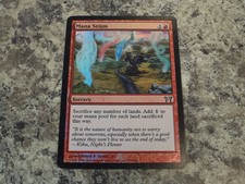 1x Foil - Mana Seism - Magic the Gathering MTG Champions of Kamigawa