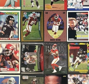 1990 Pro Set - 1999 Skybox Metal Universe Andre RIson Lot Playoff Momentum Fleer - Picture 1 of 6
