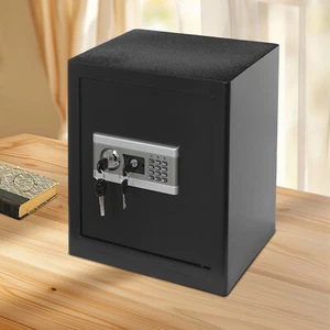 Cassaforte 43L Ignifuga per Casa, Cassaforte ignifuga con serratura a combinazione - Foto 1 di 12