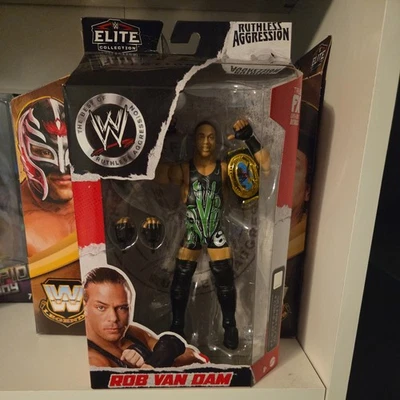 WWE WWF AEW WCW ECW - Colección Elite Ruthless Aggression RVD Rob Van Dam Foto 1 de 2