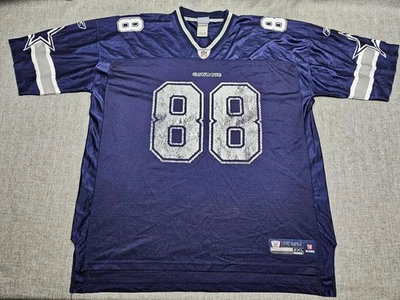 Camiseta de fútbol americano Dallas Cowboys para hombre 2XL azul NFL fútbol Dez Bryant Reebok 88 Foto 1 de 4