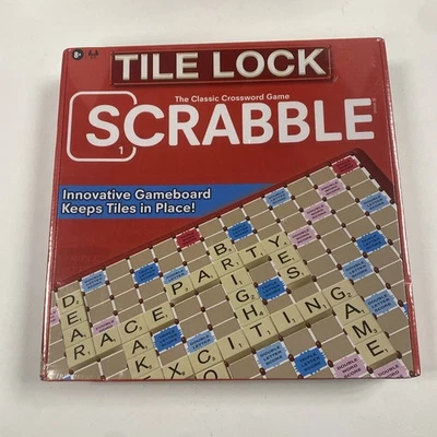 New! TILE LOCK SCRABBLE Game SEALED Crossword Game 2011 SEALED - Image 1 of 3