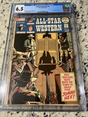 All Star Western #10 1972 CGC 6,5 1er JONAH HEX Off White. Western Edad de Bronce Foto 1 de 4